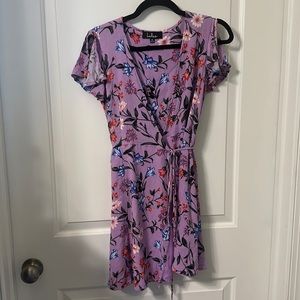 Floral Wrap Dress